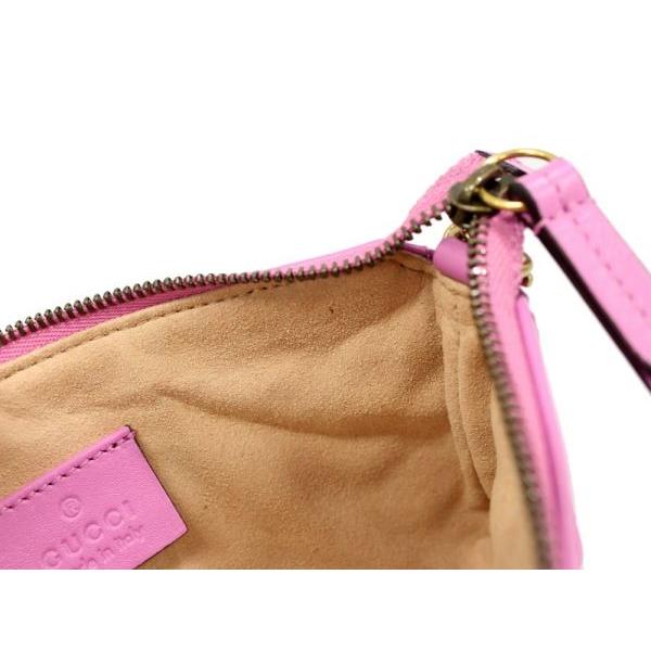 GUCCI（グッチ） ポシェット GGマーモント チェーン ミニバッグ 443129