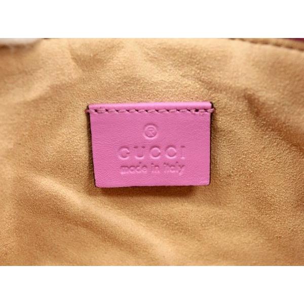 GUCCI（グッチ） ポシェット GGマーモント チェーン ミニバッグ 443129