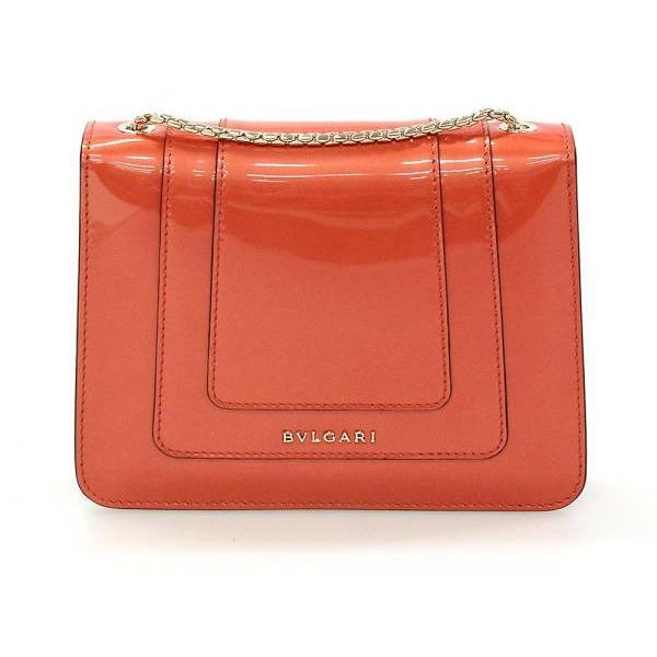 BVLGARI（ブルガリ） チェーンショルダーバッグ フラップカバー 
