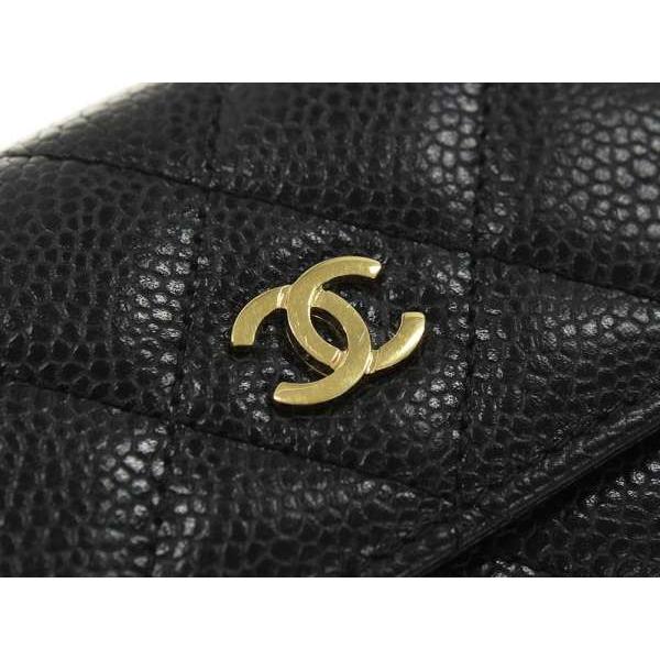 CHANEL（シャネル） 財布 マトラッセ ココマーク キャビアスキン
