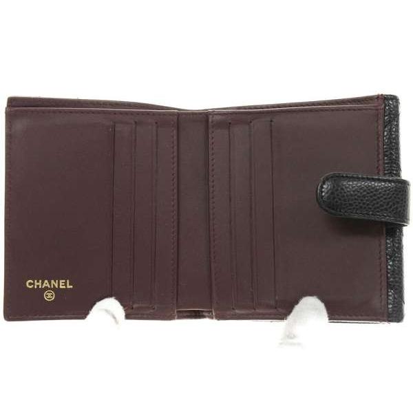 CHANEL（シャネル） 財布 マトラッセ ココマーク キャビアスキン