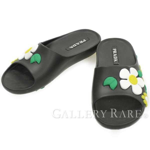 PRADA（プラダ） サンダル フラワー ラバー レディースサイズ35 PRADA