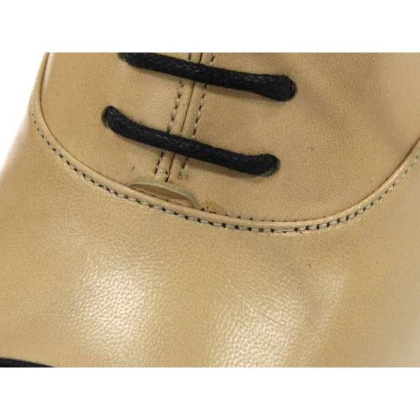 美品 シャネル パンプス 黒 36 1/2 ココマーク レース レディース CHANEL（シャネル） パンプス ココマーク レースアップ レディース