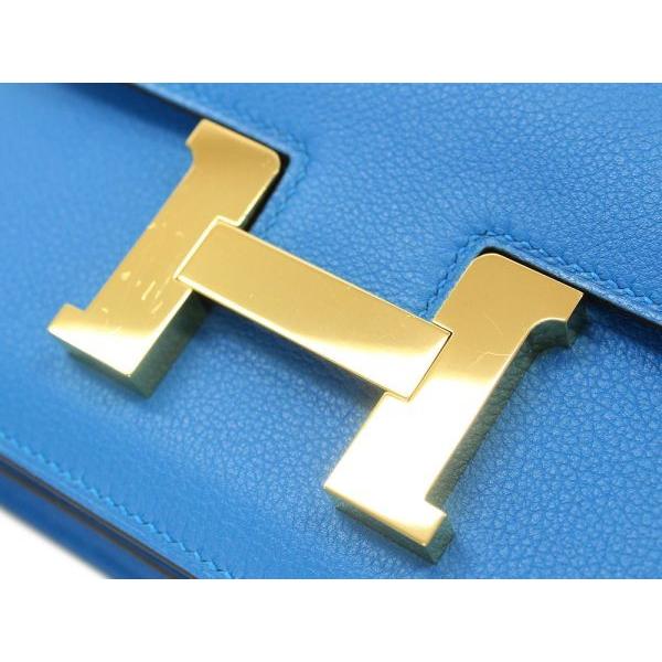 HERMES（エルメス） ショルダーバッグ ミニ コンスタンス3 ブルー