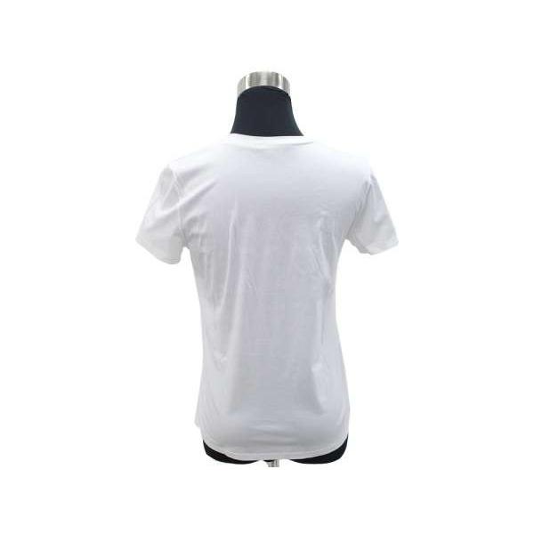 CHANEL（シャネル） Tシャツ ドット柄 コットン ココマーク クルー 