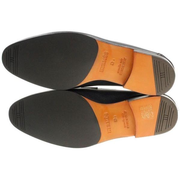 HERMES エルメス シューズ パリ Paris モカシン シェーブル H HERMES エルメス シューズ パリ Paris モカシン シェーブル H
