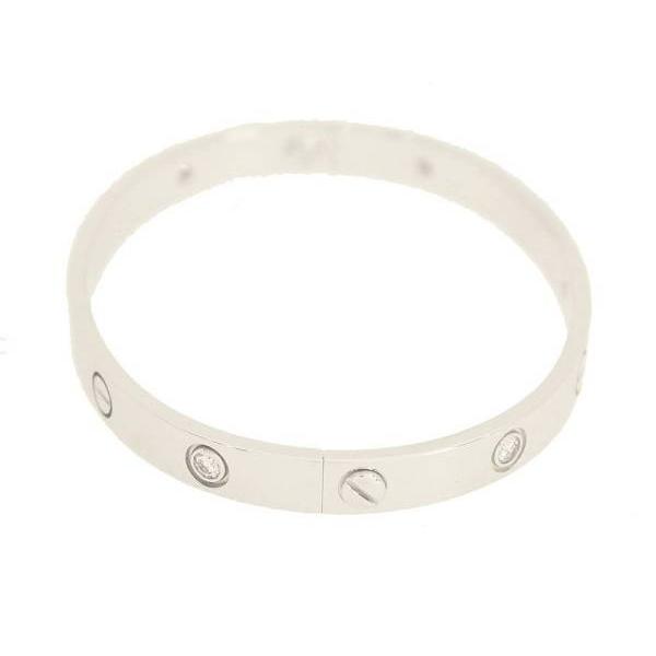 Cartier（カルティエ） ブレスレット ラブブレス 6Pダイヤ ハーフ 