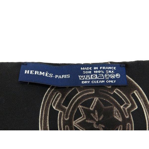 HERMES（エルメス） スカーフ ツイリー レ・クレ LES CLES 鍵柄 シルク