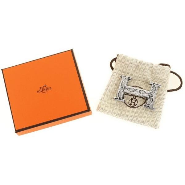 HERMES（エルメス） バックル トゥアレグ Hバックル シルバー925 SV925