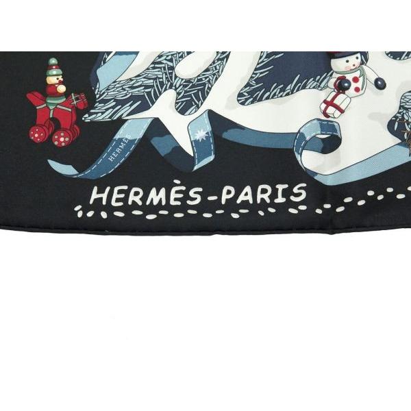 HERMES（エルメス） スカーフ カレ90 フォーブル24番地のクリスマス