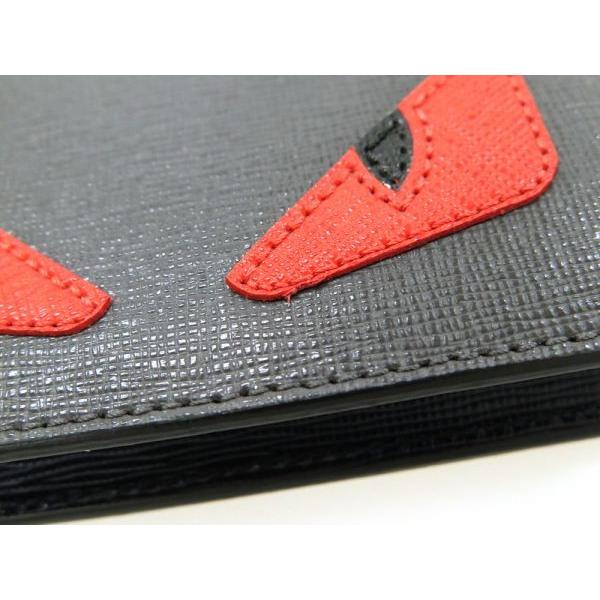 FENDI フェンディ 二つ折り財布 モンスター バッグバグズ 7M0001