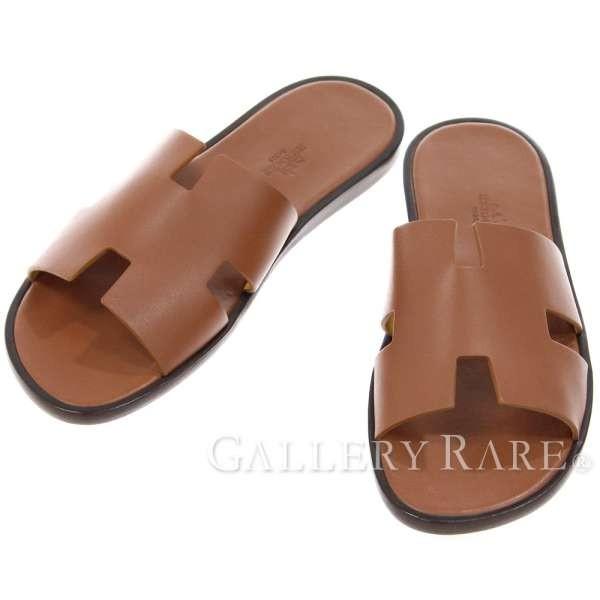 ★美品★【HERMES】イズミール スエード サンダル パリ本店購入 42.5 HERMES（エルメス） サンダル イズミール Izmir メンズサイズ41 レザー