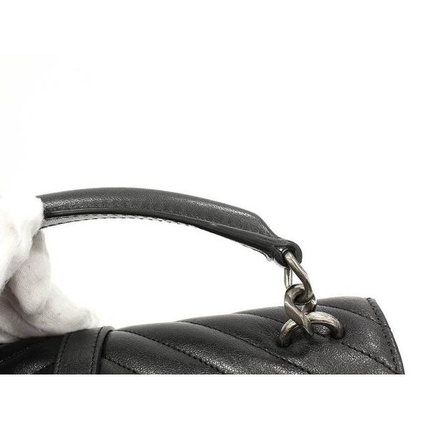 FERRAGAMO サンローランパリ チェーンショルダーバッグ モノグラム  