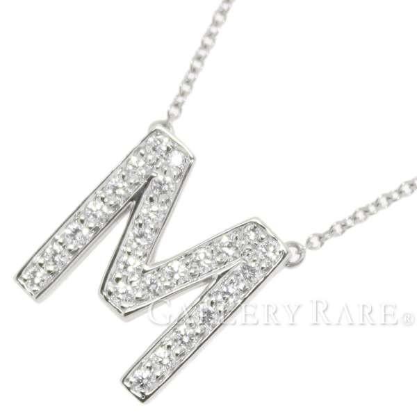 TIFFANY&Co.（ティファニー） レターネックレス イニシャル M