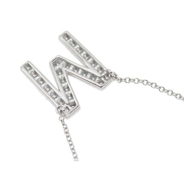 TIFFANY&Co. ティファニー レターネックレス イニシャル M TIFFANY&Co. ティファニー レターネックレス イニシャル M