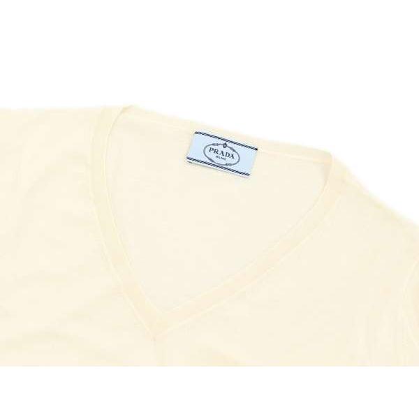 PRADA（プラダ） ニット Vネック 長袖 ウール レディースサイズ38