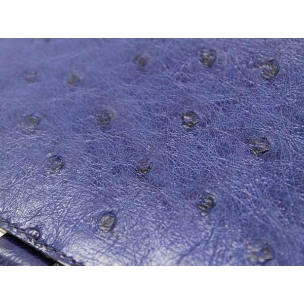 エルメス HERMES 手帳カバー メモ帳 ロールノート シルバー金具 ネイビー 