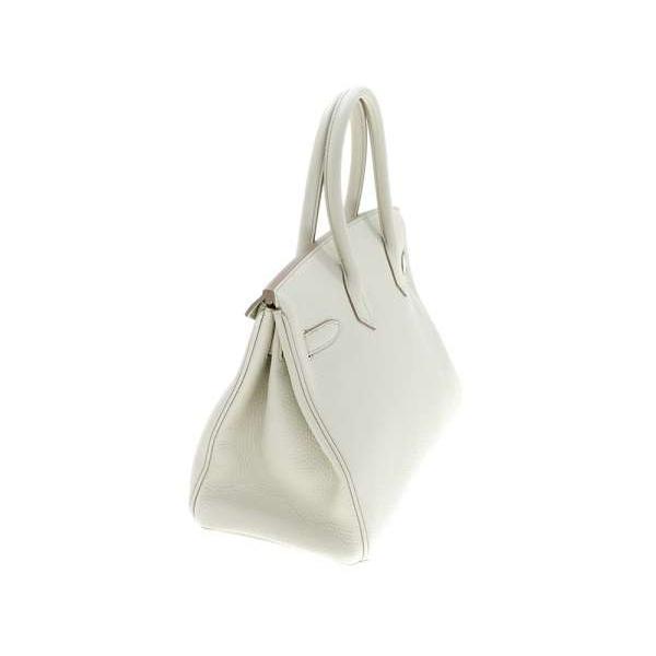 HERMES（エルメス） バーキン30 cm ハンドバッグ ベトン×シルバー金具 