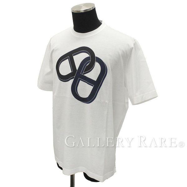HERMES エルメス Tシャツ マイヨン シェーヌダンクル オーシャン 