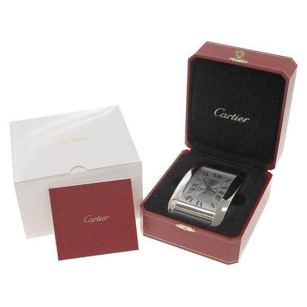 Cartier（カルティエ） タンクアメリカン テーブルオクロック 置き時計