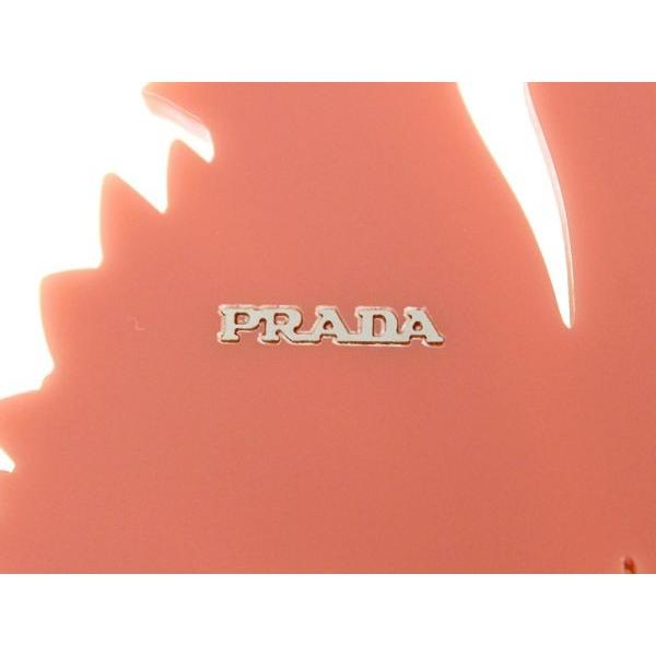 プラダ ブローチ フラワー ラインストーン クリスタル カラーストーン PRADA アクセサリー ピンブローチ 花 ビジュー｜gallery-rare｜08