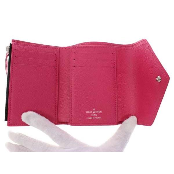 正規品・美品　LOUIS VUITTON 三つ折り財布 ポルトフォイユ LOUIS VUITTON（ルイ・ヴィトン） 三つ折り財布 エピ ポルトフォイユ