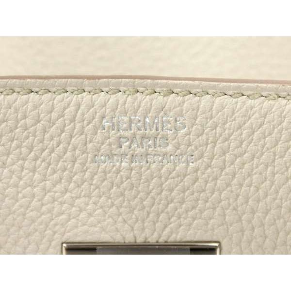 HERMES（エルメス） バーキン30 cm ハンドバッグ ベトン×シルバー金具 