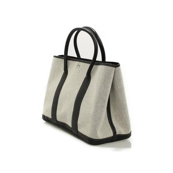 HERMES（エルメス） ガーデンパーティPM ボルデュック リボン ブラック