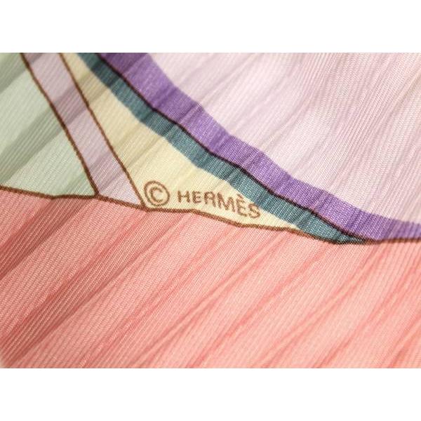 HERMES（エルメス） スカーフ カレ90 プリーツスカーフ ノルマンディ