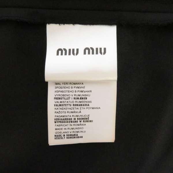 miu miu（ミュウミュウ） ワンピース ノースリーブ ブラック