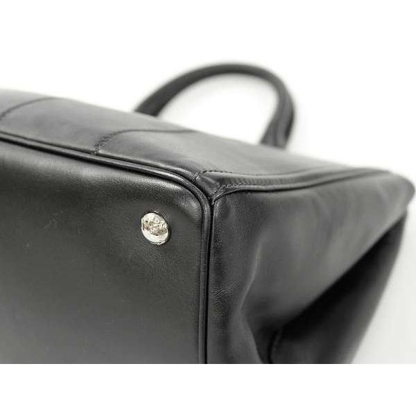 PRADA（プラダ） トートバッグ カナパ CANAPA ブラック ソフトカーフ