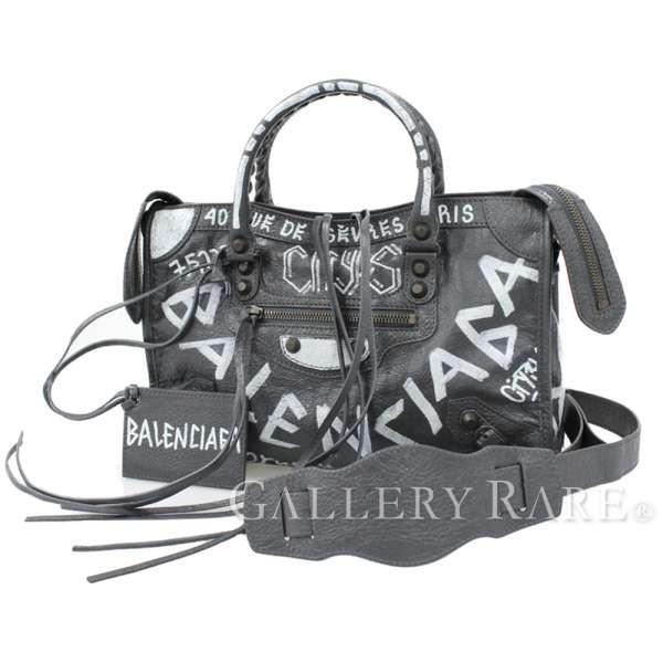 バレンシアガ ハンドバッグ クラシック シティ 431621 BALENCIAGA バッグ 2wayショルダーバッグ グラフィティ ペイント｜gallery-rare