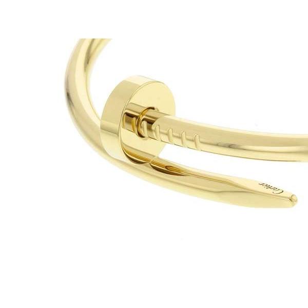 カルティエ ブレスレット ジュスト アン クル K18ygイエローゴールド サイズ17 B Cartier ジュエリー 釘 バングル Gallery Rare 通販 Yahoo ショッピング
