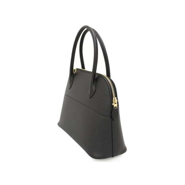 HERMES（エルメス） ハンドバッグ ボリード27 cm ブラック×ゴールド 