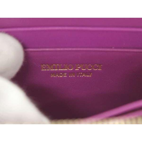 EMILIO PUCCI（エミリオプッチ） コインケース ピンク 41SE10 ラウンド