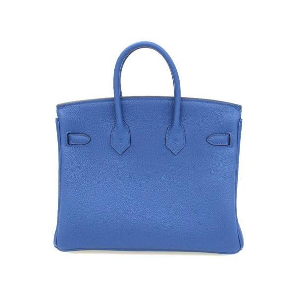 HERMES（エルメス） バーキン25 cm ハンドバッグ ブルーゼリージュ