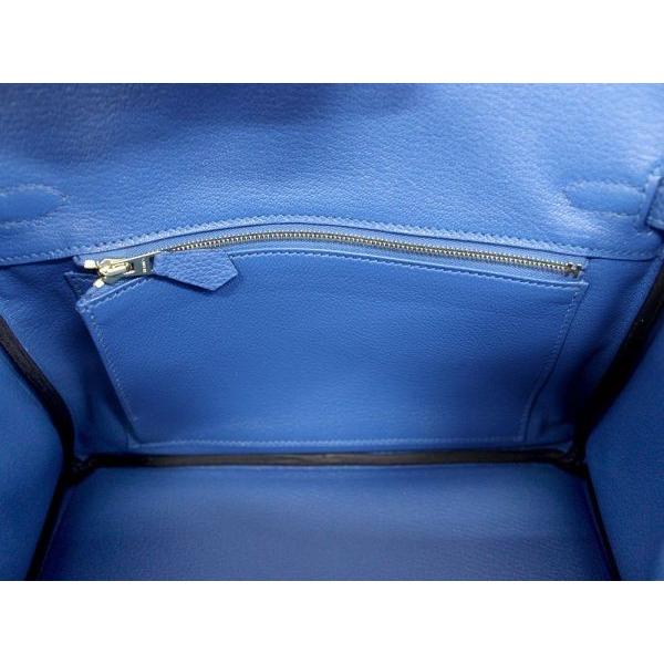 HERMES（エルメス） バーキン25 cm ハンドバッグ ブルーゼリージュ