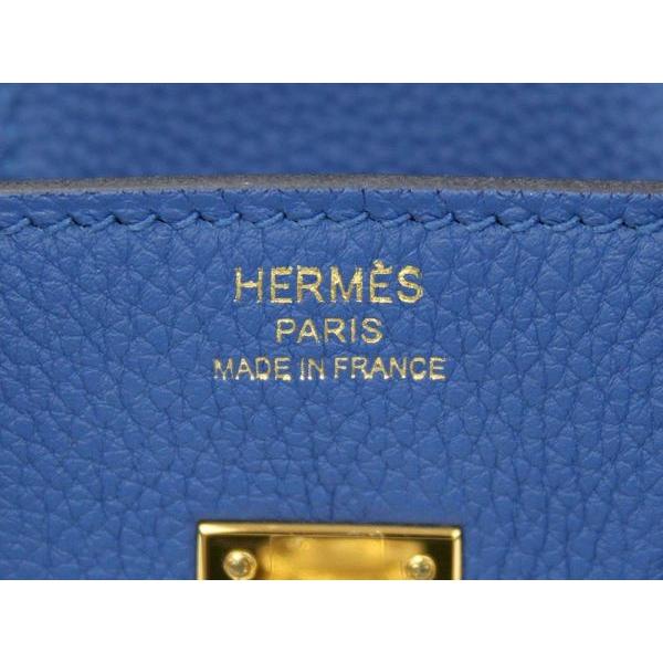 HERMES（エルメス） バーキン25 cm ハンドバッグ ブルーゼリージュ