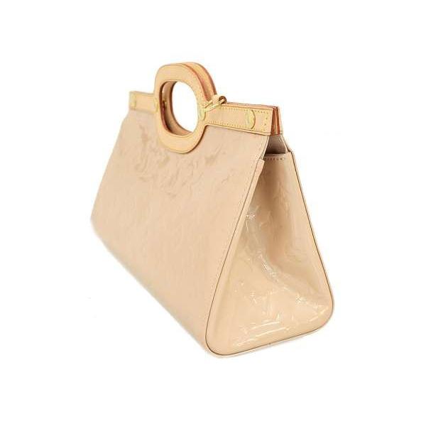 美品 ルイ•ヴィトン ハンドバッグ ヴェルニ ロクスバリードライブ ベージュ