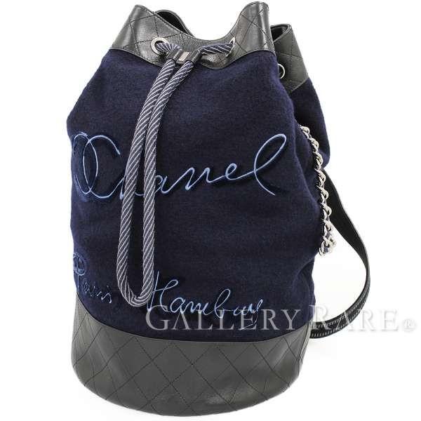 CHANEL（シャネル） ショルダーバッグ エンブロイダリー ウール 刺繍