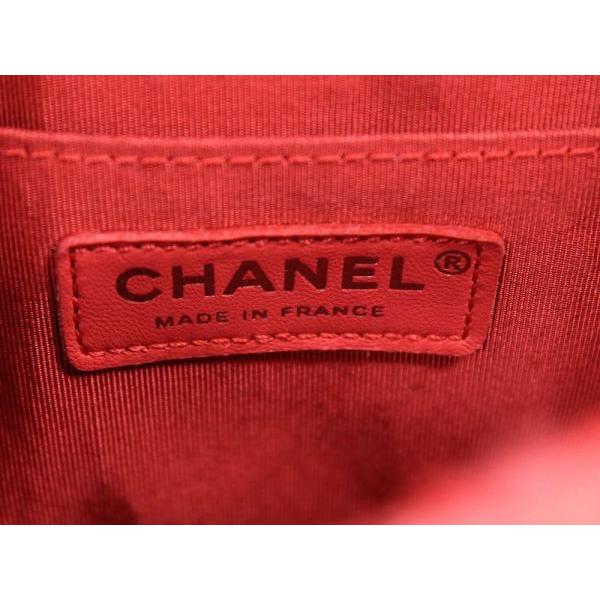 CHANEL（シャネル） チェーンショルダーバッグ パッチワーク ピンク W