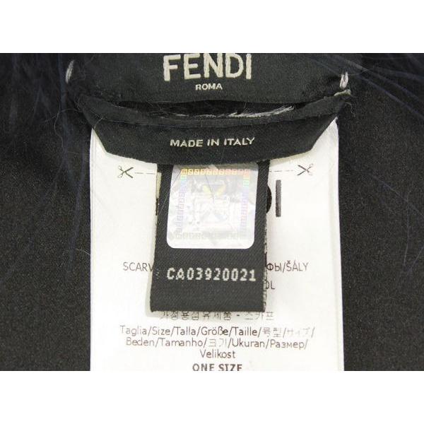 FENDI（フェンディ） マフラー テール スカーフ フォックスファー