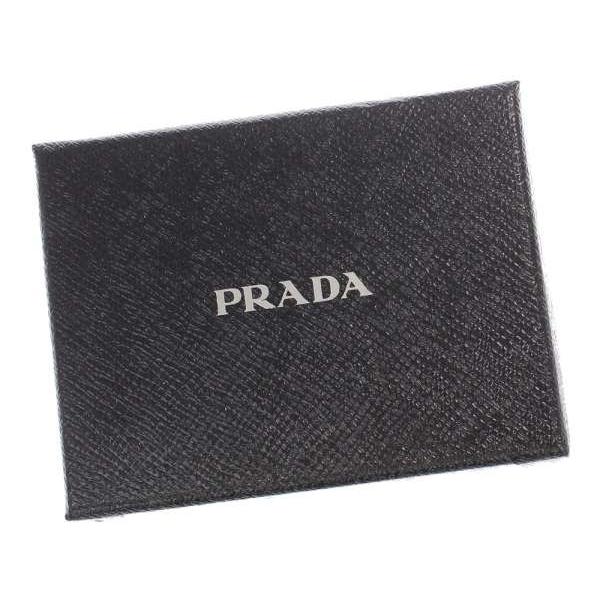 プラダ saffiano fiocco カードケース名刺入れリボン新品同様