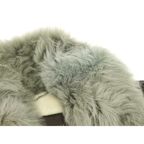 LOUIS VUITTON ルイヴィトン コート ロングコート ファー ウール