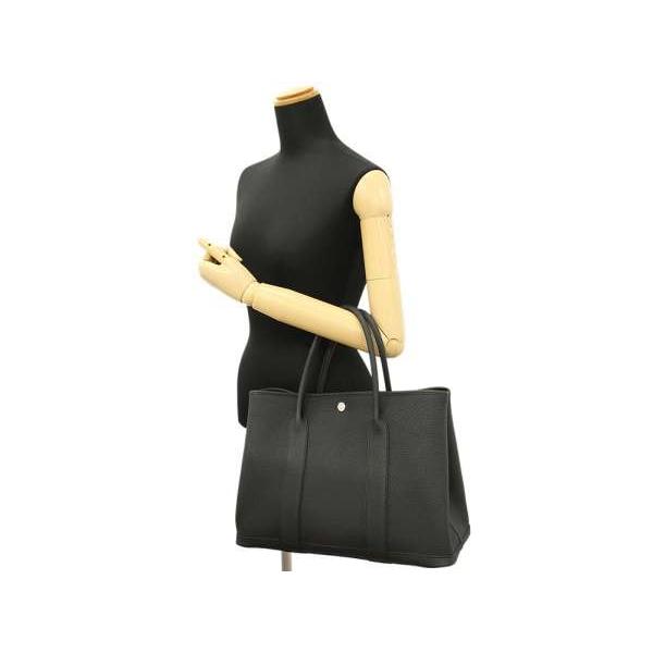 HERMES（エルメス） トートバッグ ガーデンパーティPM ブラック