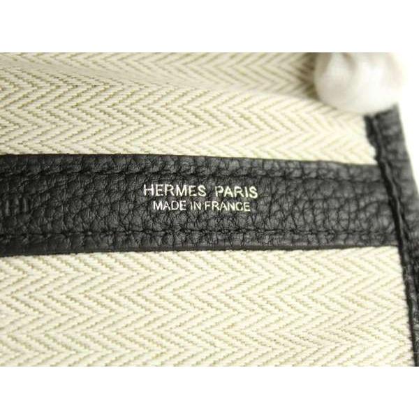 HERMES（エルメス） トートバッグ ガーデンパーティPM ブラック