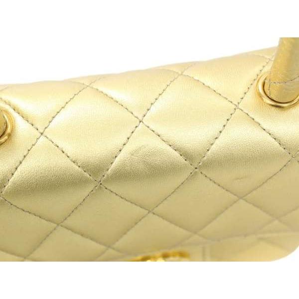 シャネル ハンドバッグ ミニマトラッセ ココマーク ラムスキン CHANEL バッグ ミニバッグ パーティバッグ｜gallery-rare｜05