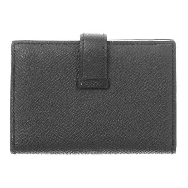 HERMES（エルメス） カードケース ベアン コインケース付 ブラック