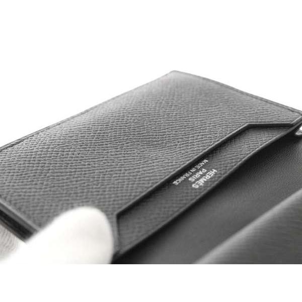 HERMES（エルメス） カードケース ベアン コインケース付 ブラック