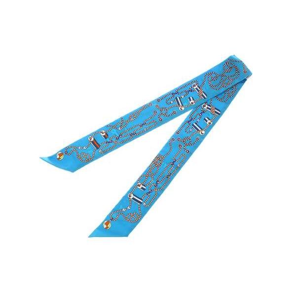 HERMES エルメス スカーフ ツイリー コルダージュ Cordages シルク  